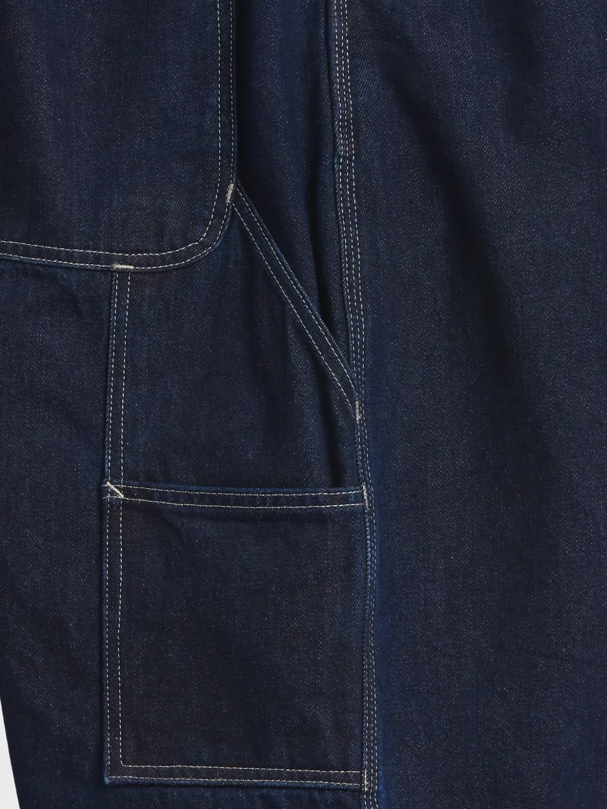 10.5" Baggy Denim Carpenter Shorts