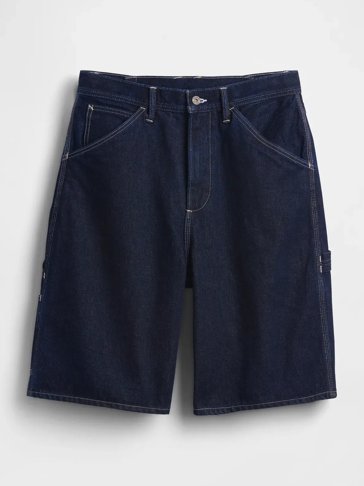10.5" Baggy Denim Carpenter Shorts