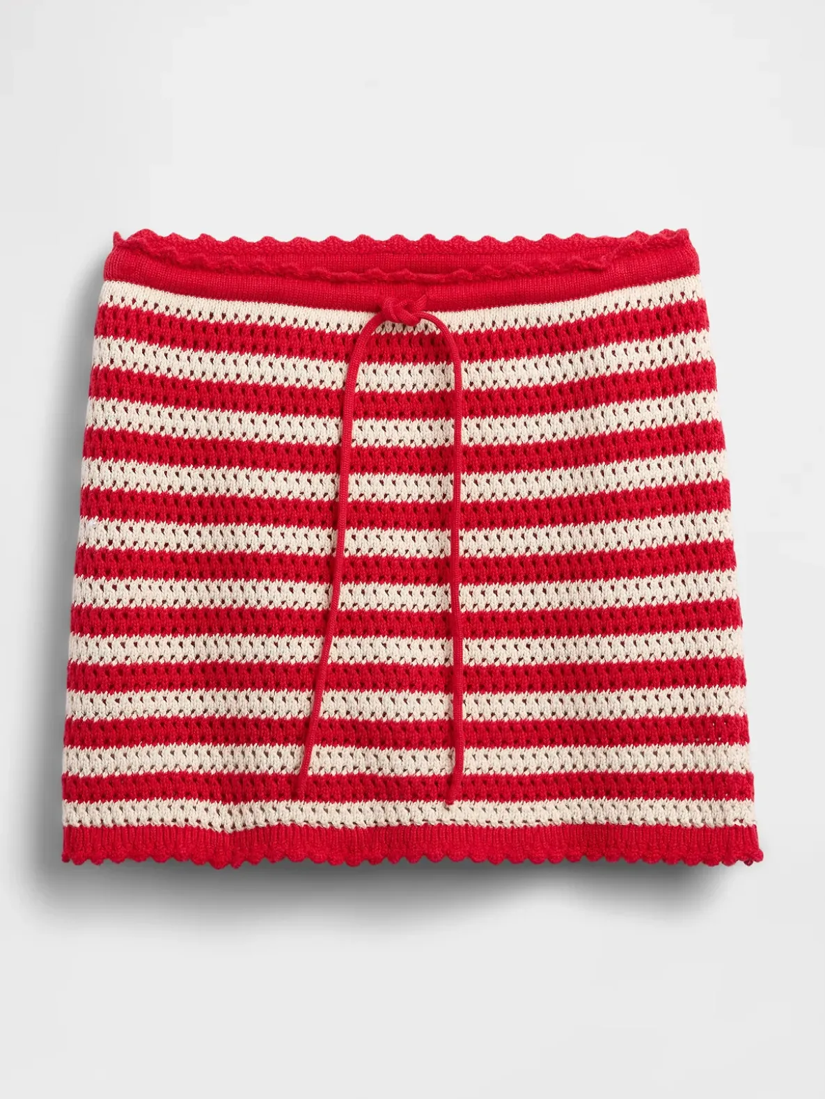 100% Cotton Crochet Easy Mini Skort