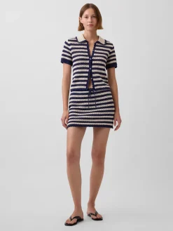100% Cotton Crochet Easy Mini Skort