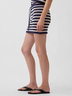 100% Cotton Crochet Easy Mini Skort