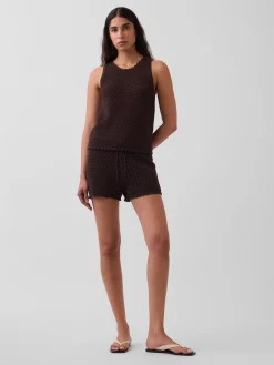 100% Cotton Crochet Easy Shorts
