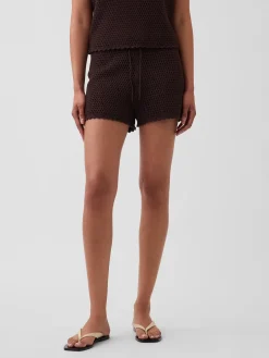 100% Cotton Crochet Easy Shorts