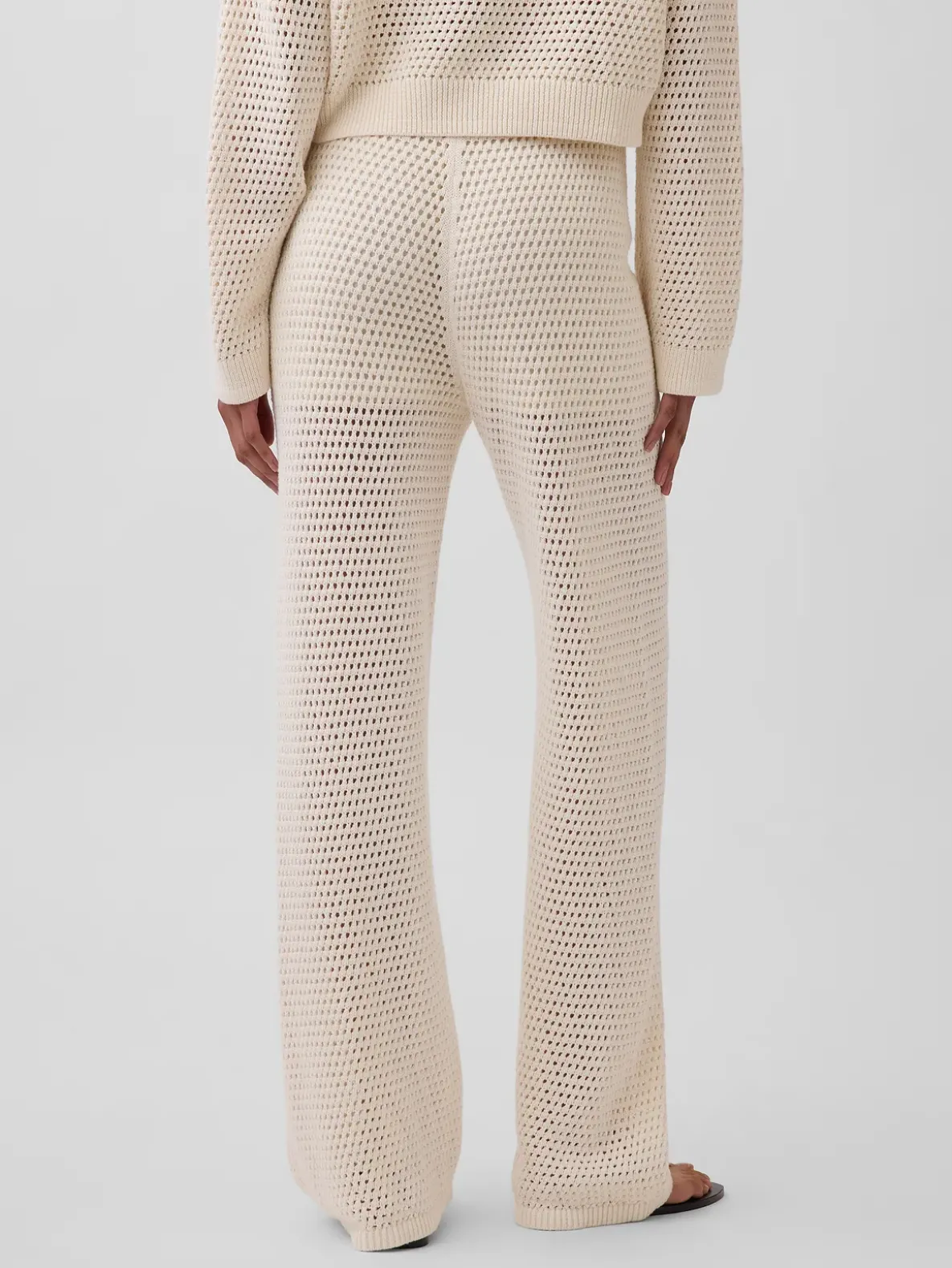 100% Cotton Crochet Sweater Pants
