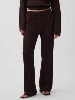 100% Cotton Crochet Sweater Pants