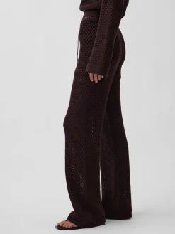 100% Cotton Crochet Sweater Pants