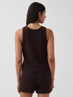 100% Cotton Crochet Tank Top