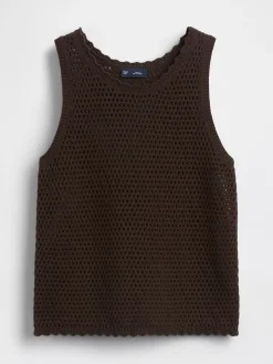 100% Cotton Crochet Tank Top