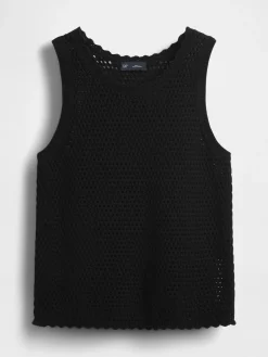 100% Cotton Crochet Tank Top