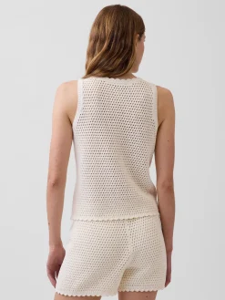 100% Cotton Crochet Tank Top