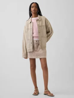 100% Cotton Oversized Crop Sweater