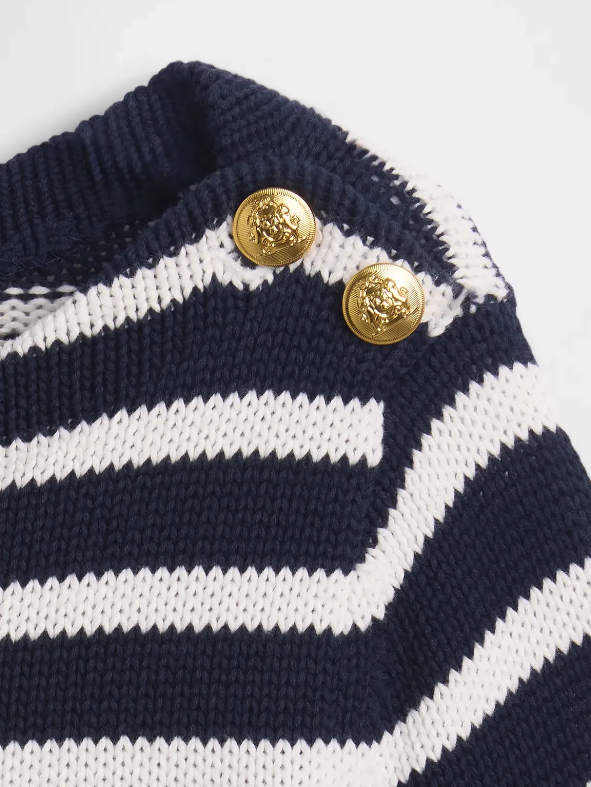 100% Cotton Relaxed Boatneck Sweater