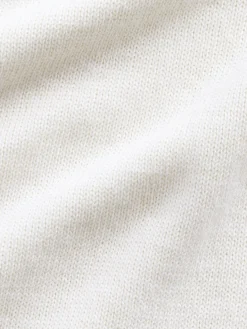 100% Cotton Relaxed Polo Sweater