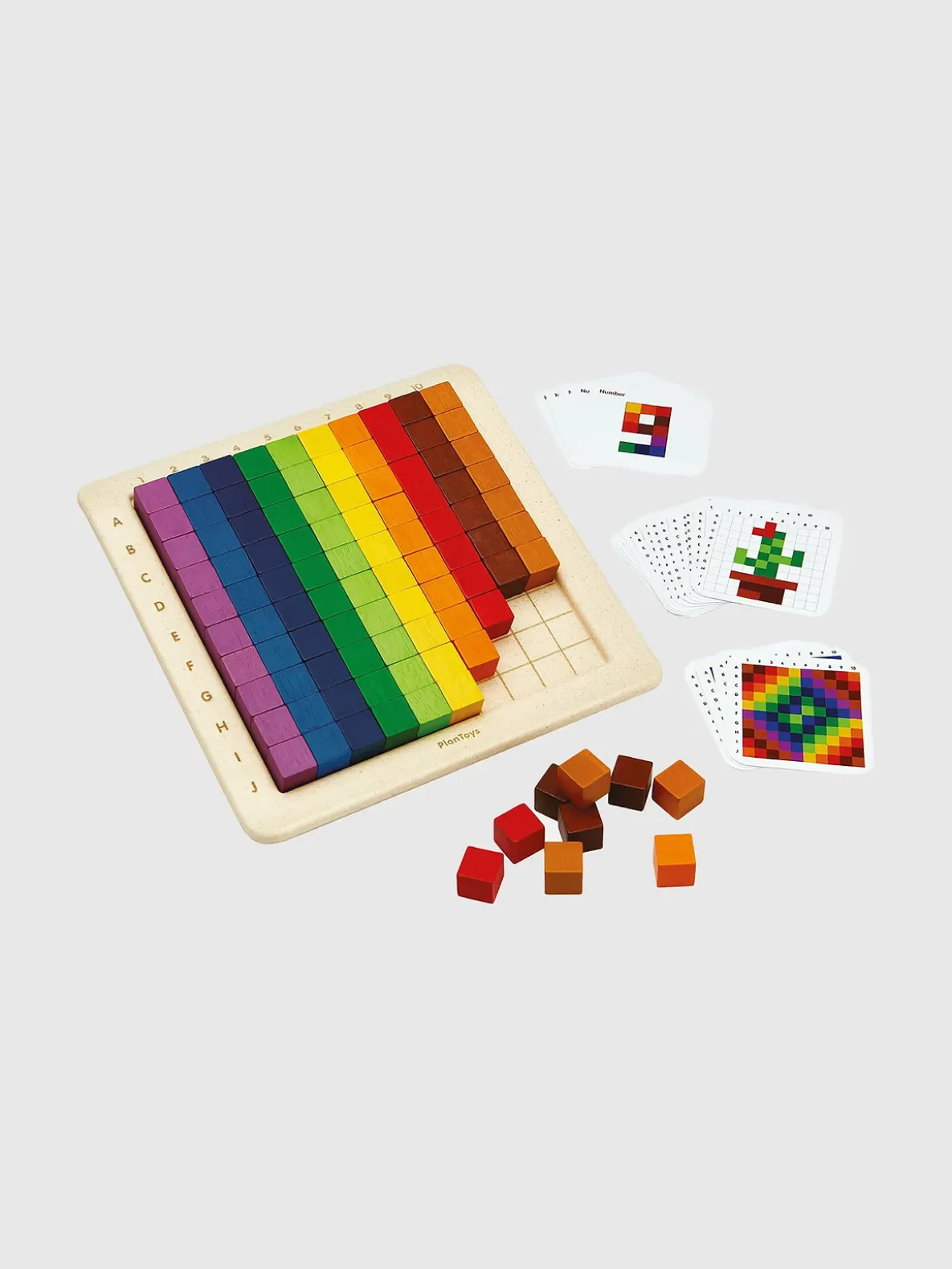 100 Counting Cubes Math Skills Set