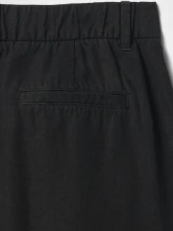 365 High Rise Linen-Blend Trousers