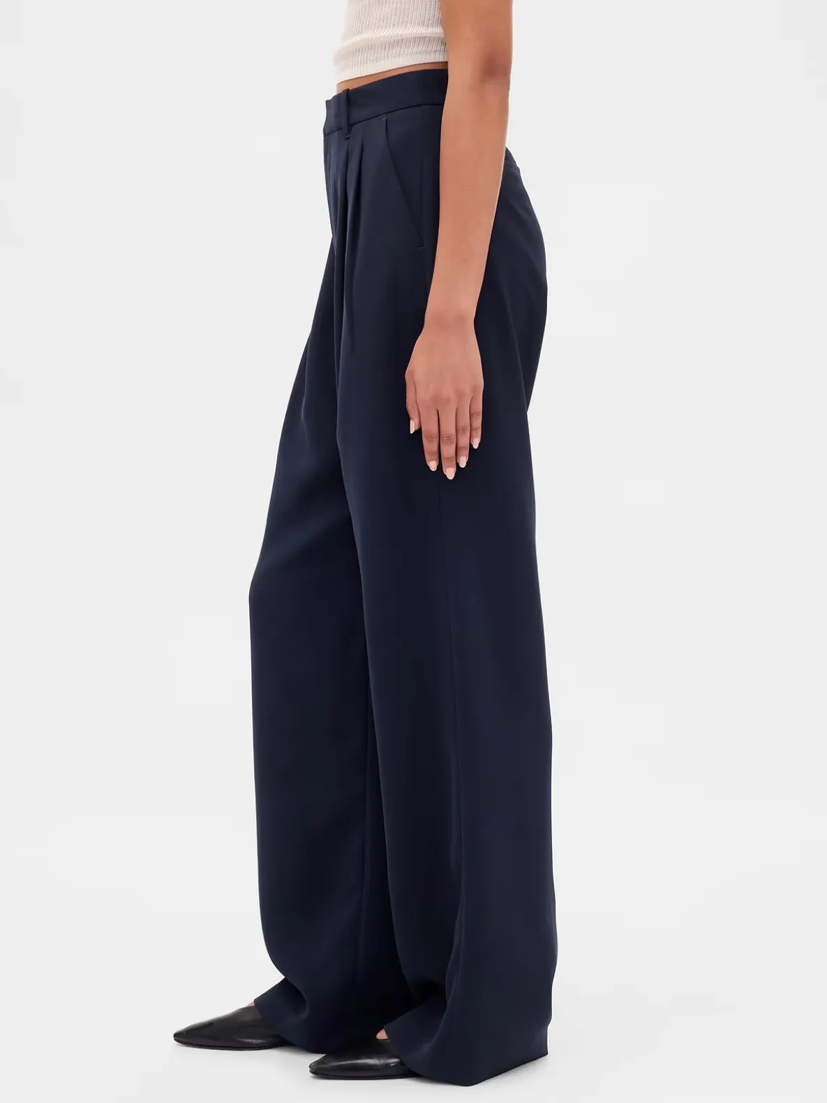 365 High Rise Pleated Trousers