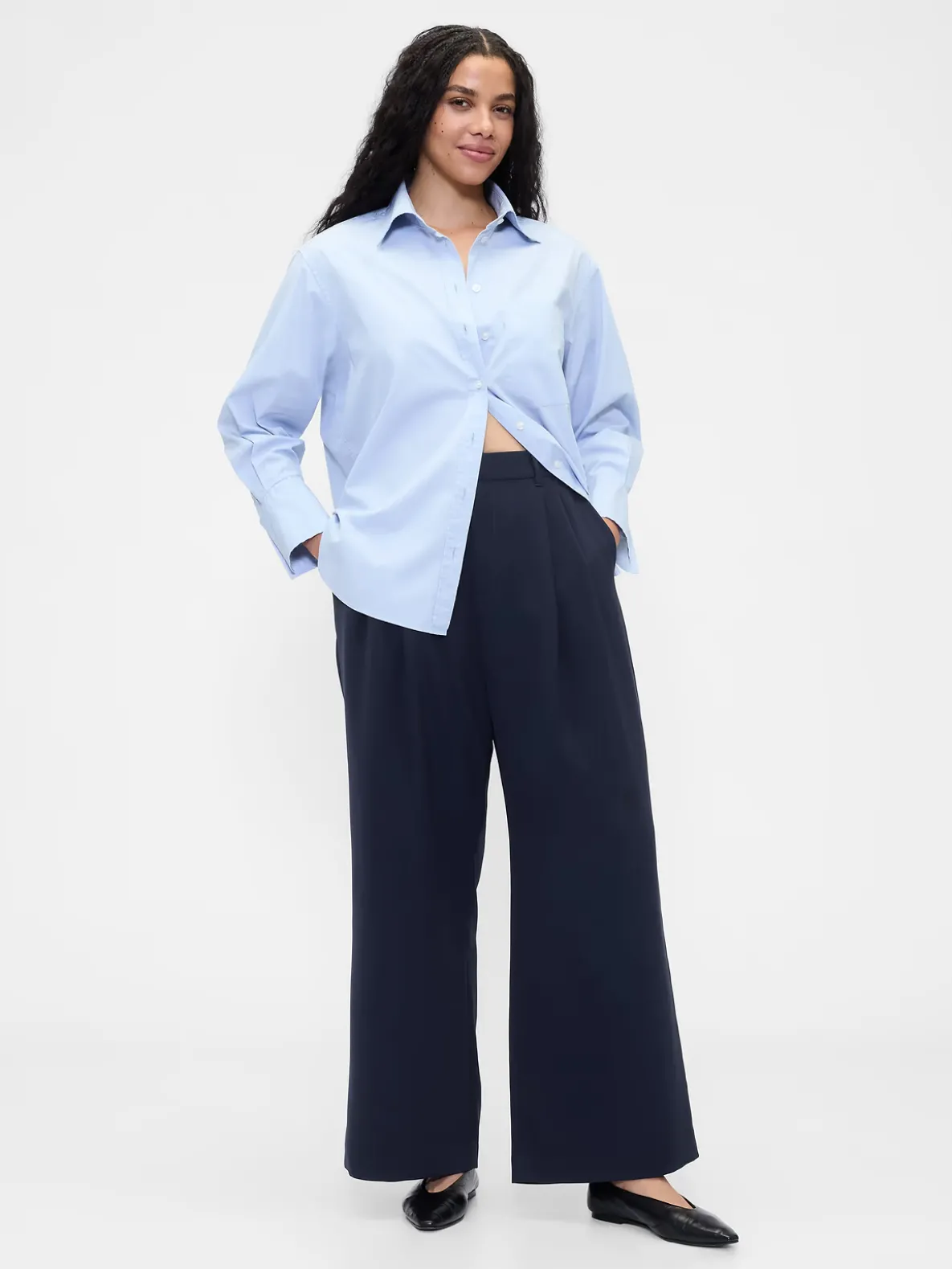 365 High Rise Pleated Trousers