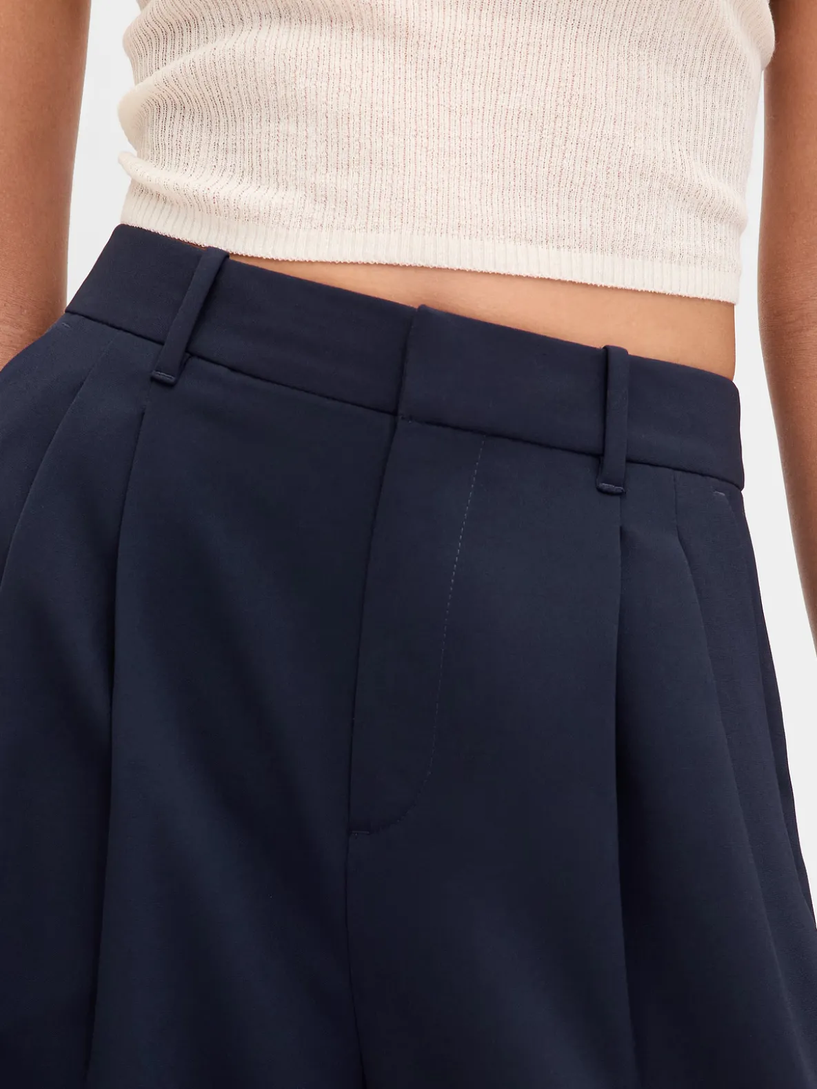 365 High Rise Pleated Trousers