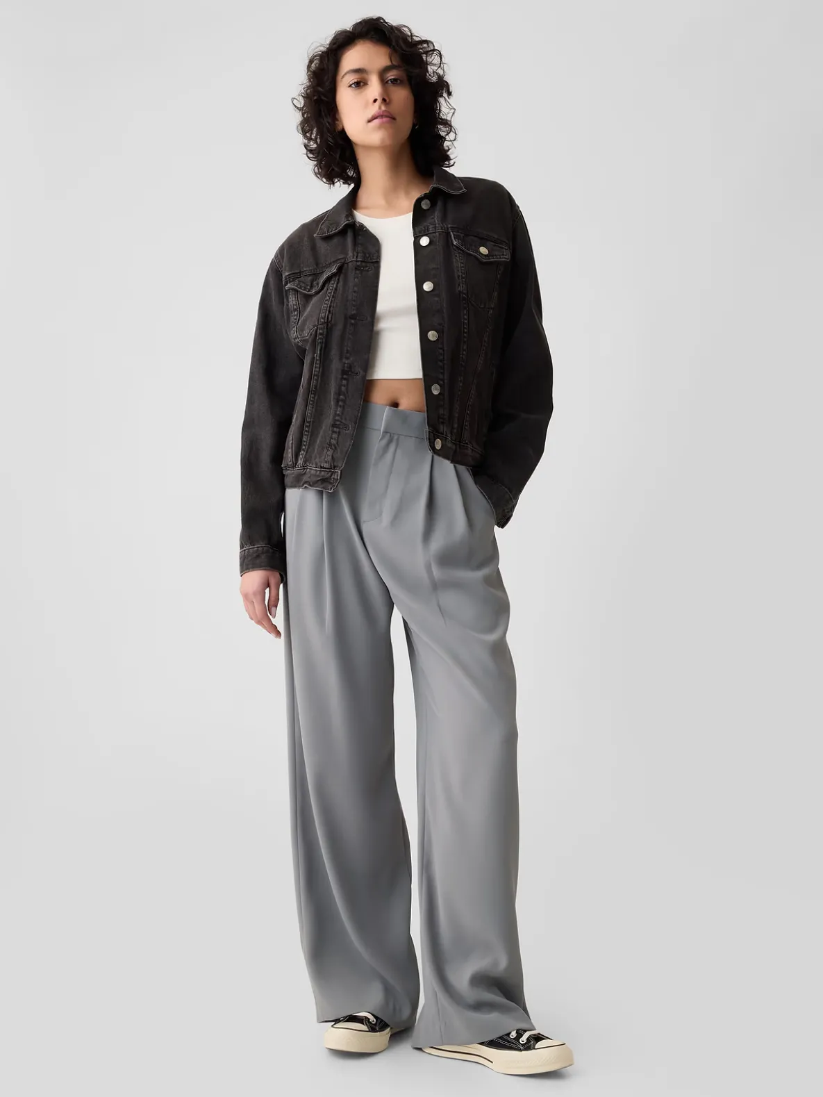 365 High Rise Pleated Trousers