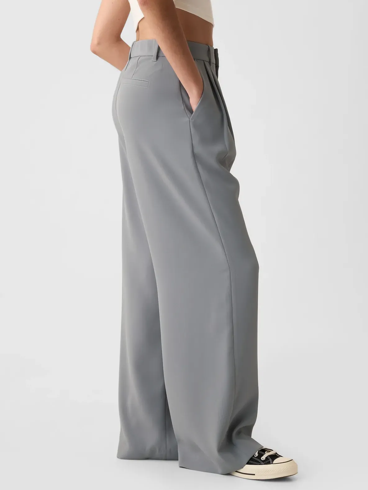 365 High Rise Pleated Trousers
