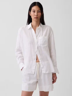 100% Linen Oversized Shirt