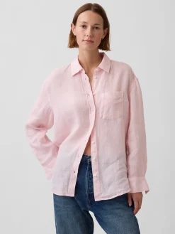 100% Linen Oversized Shirt