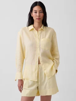100% Linen Oversized Shirt