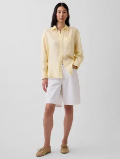 100% Linen Oversized Shirt