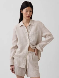 100% Linen Oversized Shirt