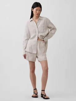 100% Linen Oversized Shirt