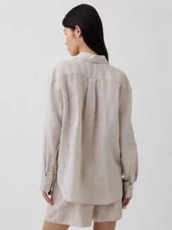 100% Linen Oversized Shirt