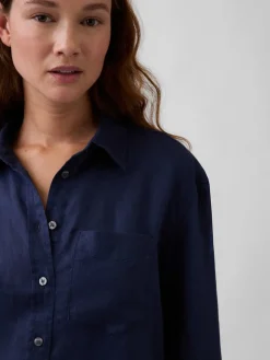 100% Linen Oversized Shirt