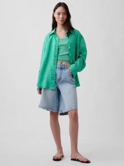 100% Linen Oversized Shirt