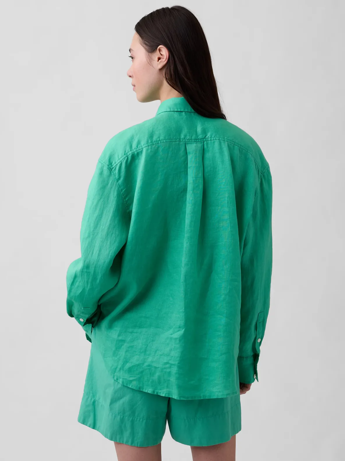 100% Linen Oversized Shirt