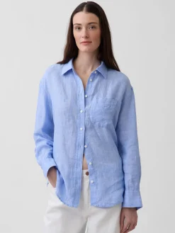 100% Linen Oversized Shirt