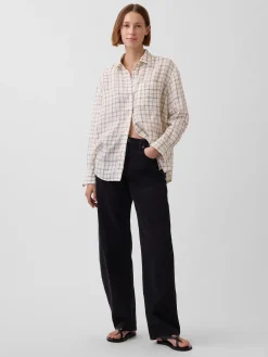 100% Linen Oversized Shirt