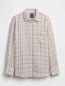 100% Linen Oversized Shirt