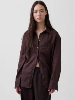 100% Linen Oversized Shirt
