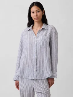 100% Linen Oversized Shirt