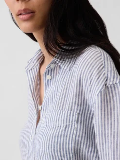 100% Linen Oversized Shirt