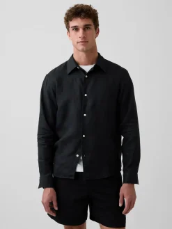 100% Linen Relaxed Shirt