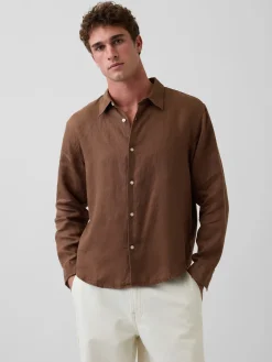 100% Linen Relaxed Shirt