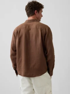 100% Linen Relaxed Shirt