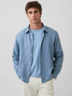 100% Linen Relaxed Shirt
