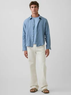 100% Linen Relaxed Shirt