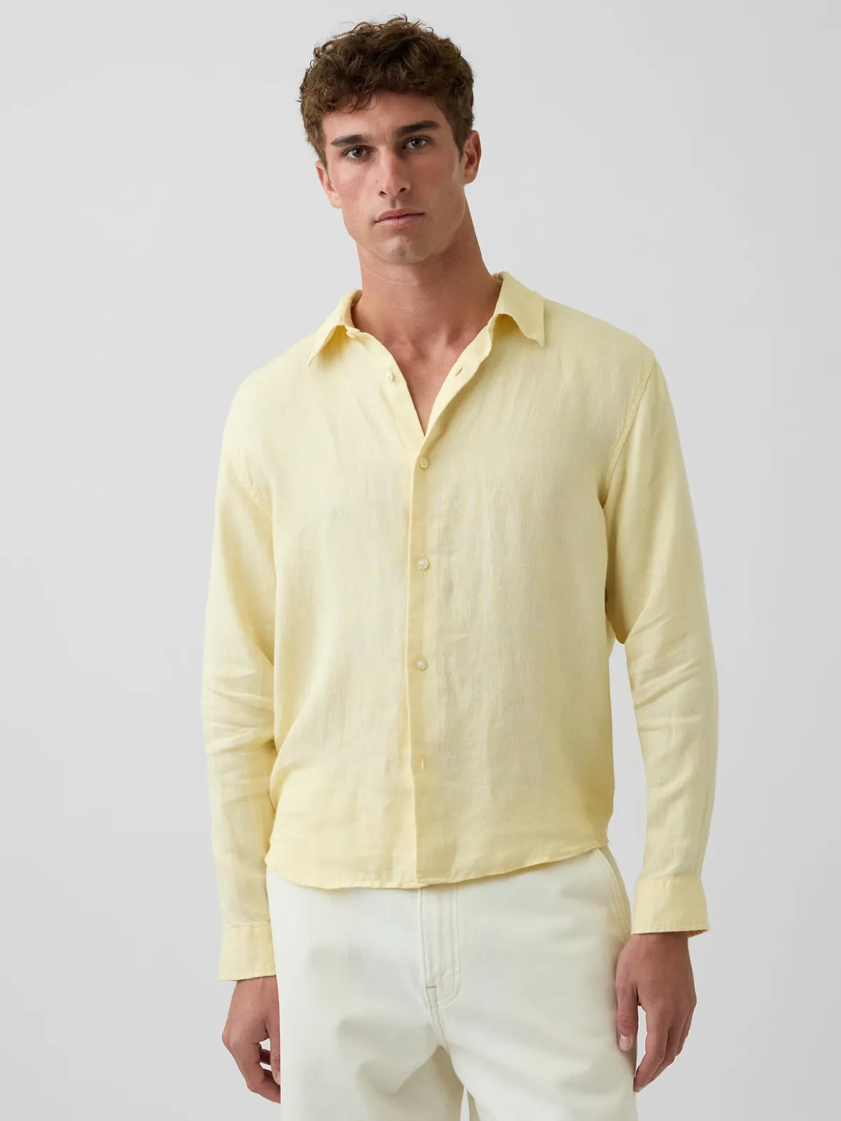100% Linen Relaxed Shirt
