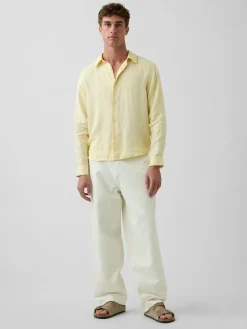 100% Linen Relaxed Shirt