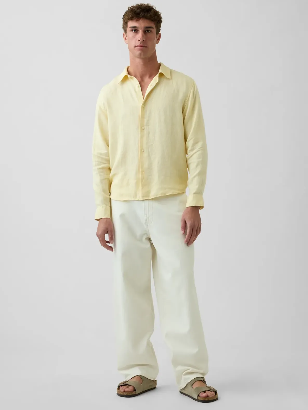 100% Linen Relaxed Shirt
