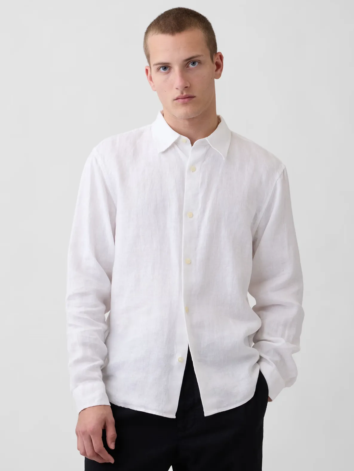 100% Linen Relaxed Shirt
