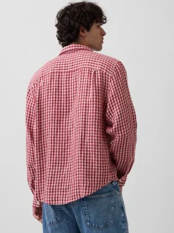 100% Linen Relaxed Shirt